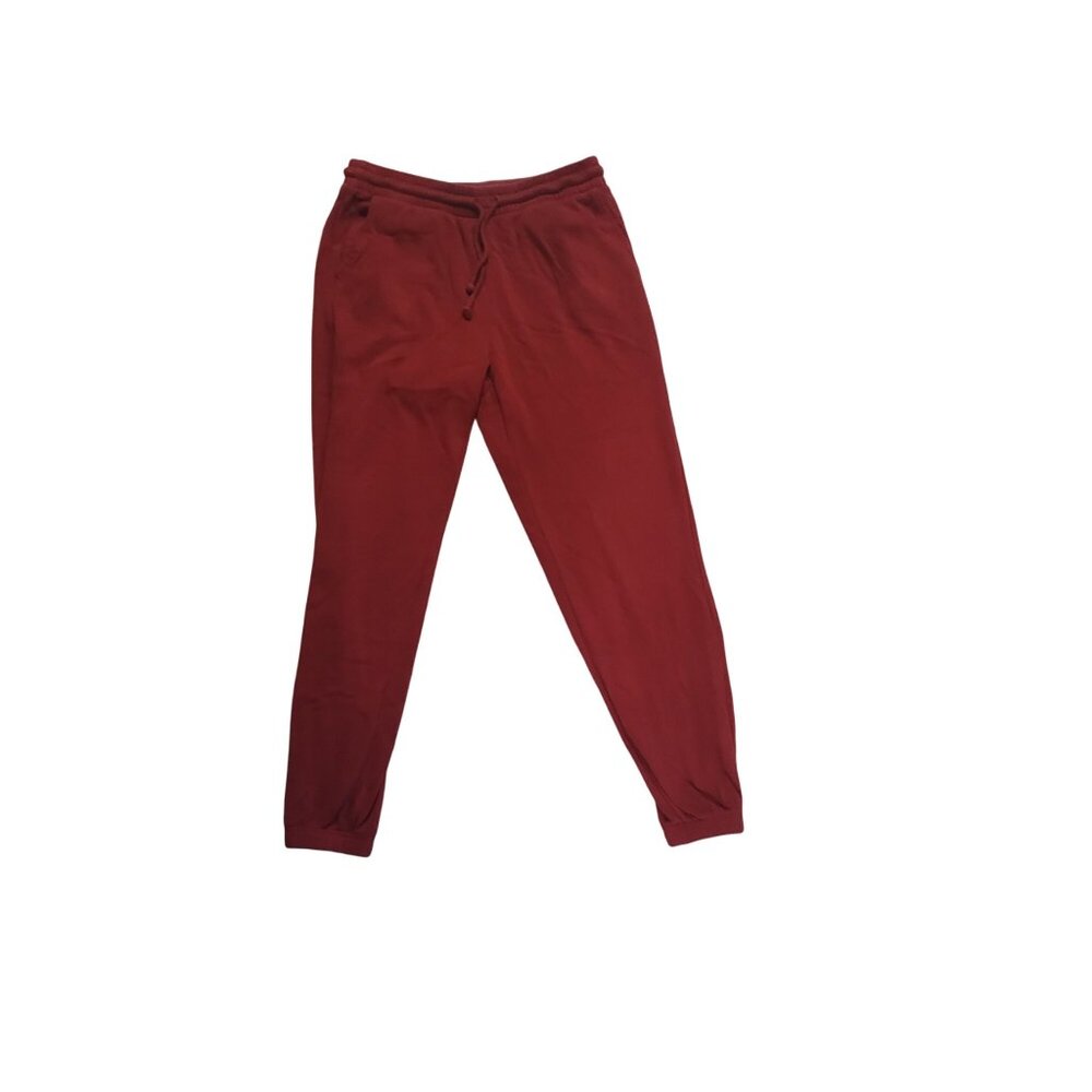 Secret Treasures Womens Jogger Pants XS Cotton & Recycled Polyester Blend Red